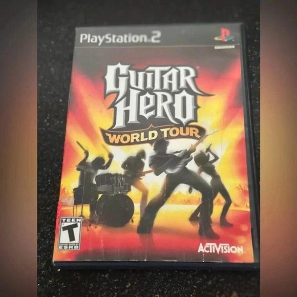 Guitar Hero: World Tour (Sony PlayStation 2, 2008) Complete With Manual - Picture 1 of 3